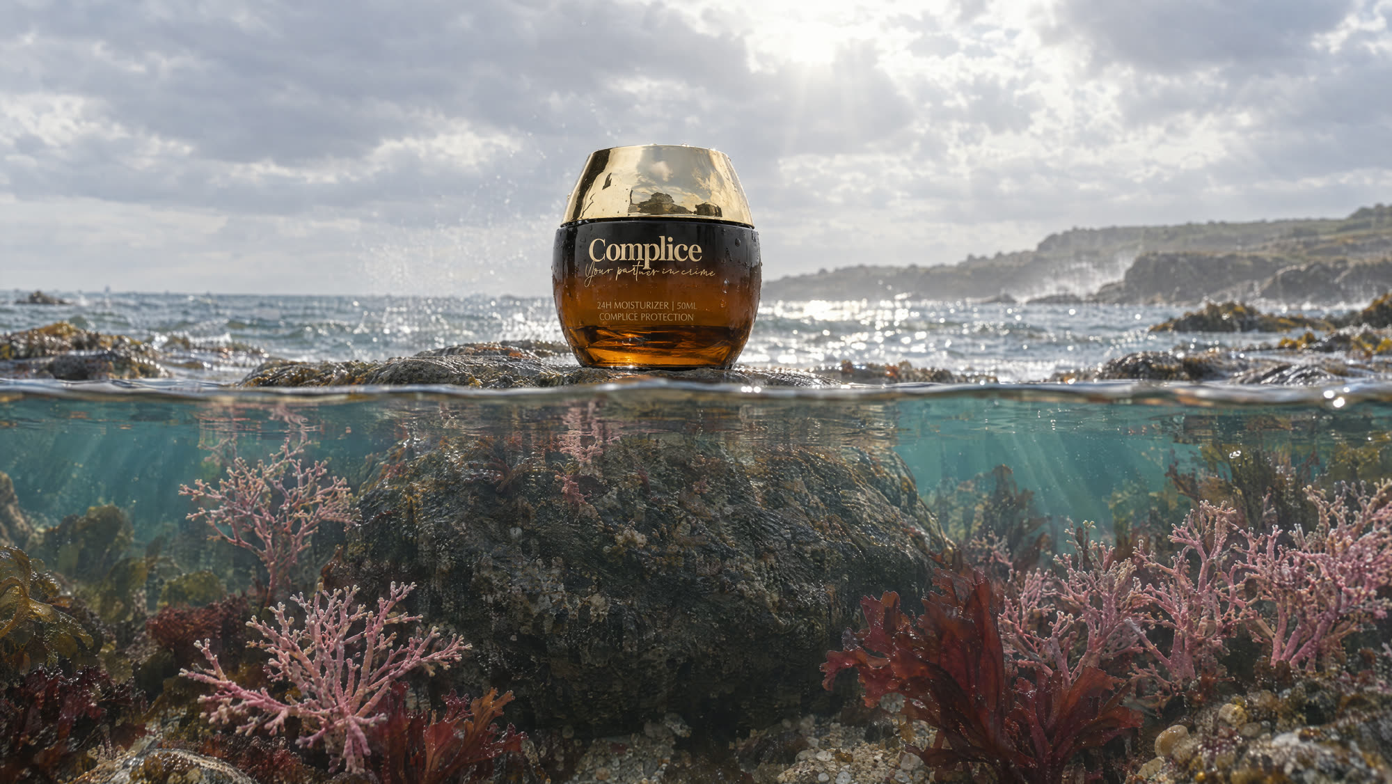 24H moisturizer, tide pool