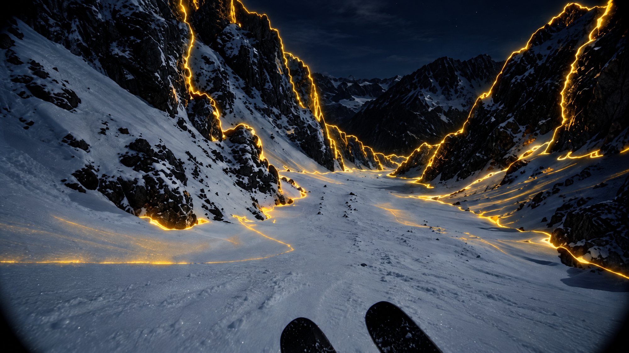 Nuit Blanche — night ski goggle concept by Realm of Steez