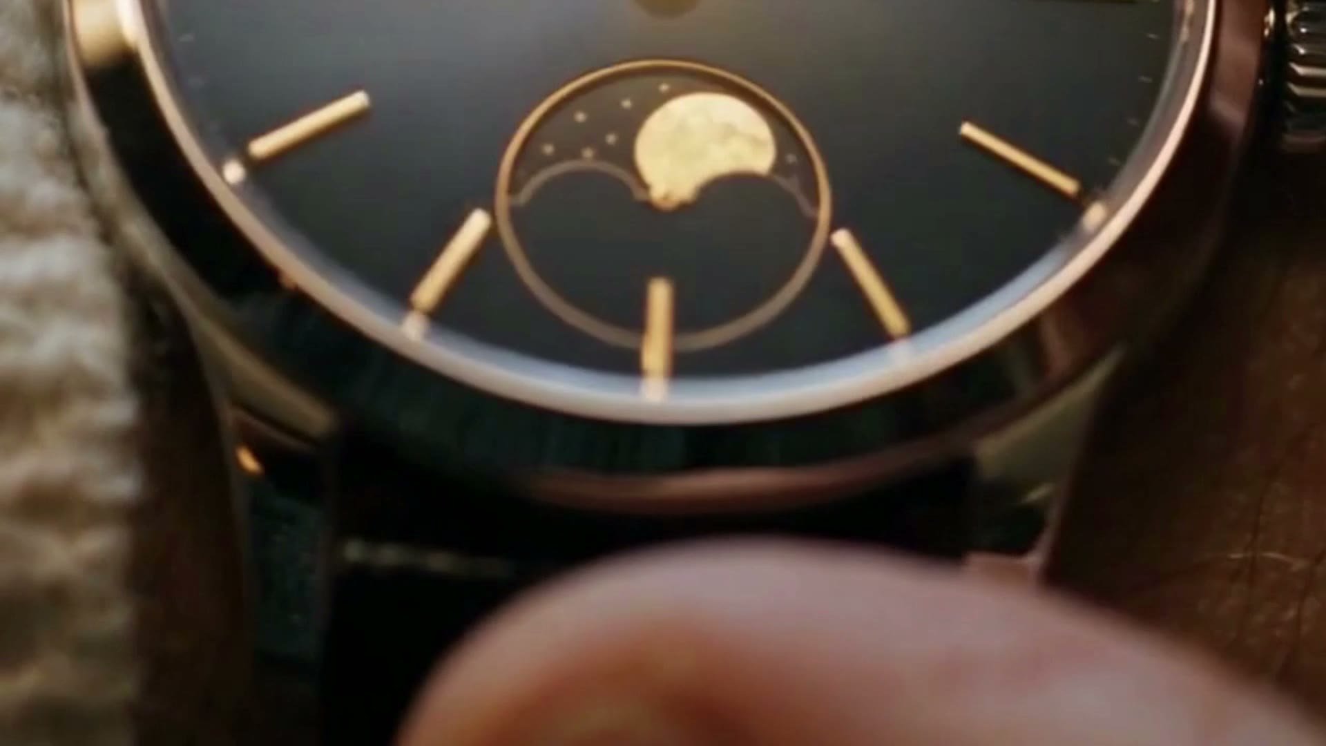 The VERRIER dial with the moon in its window